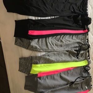Bundle of Victoria secret pink yoga leggings XS